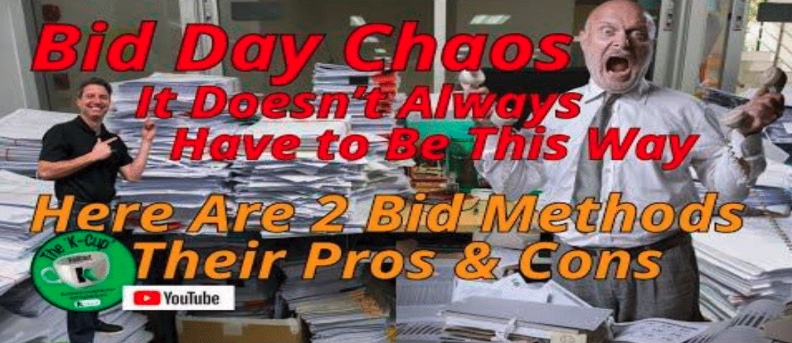 Bid Day Chaos In the Construction Industry | The K Cup Podcast Episode 6